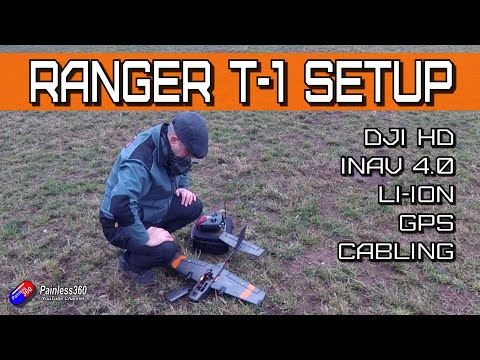 How I built out my HEEWing Ranger T-1 with INAV 4.0 and DJI HD FPV (Subscriber request)