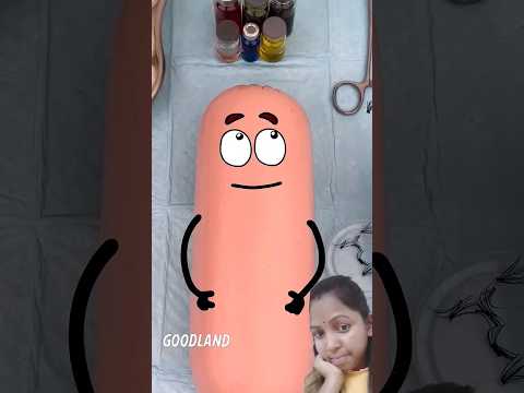 Sausage surgery hair transplant😂#goodland#fruitsurgery #animation #doodles# #doodletales#doodle#anu