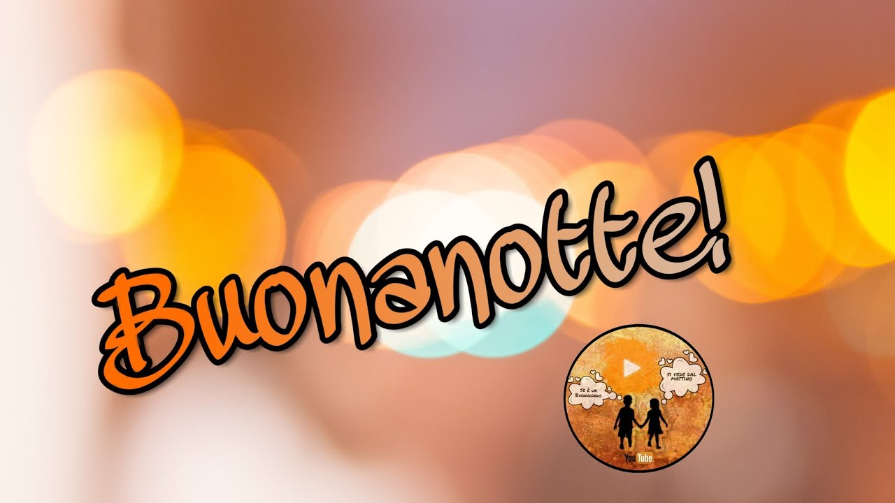 Dolce notte e sogni d'oro 🌙❣