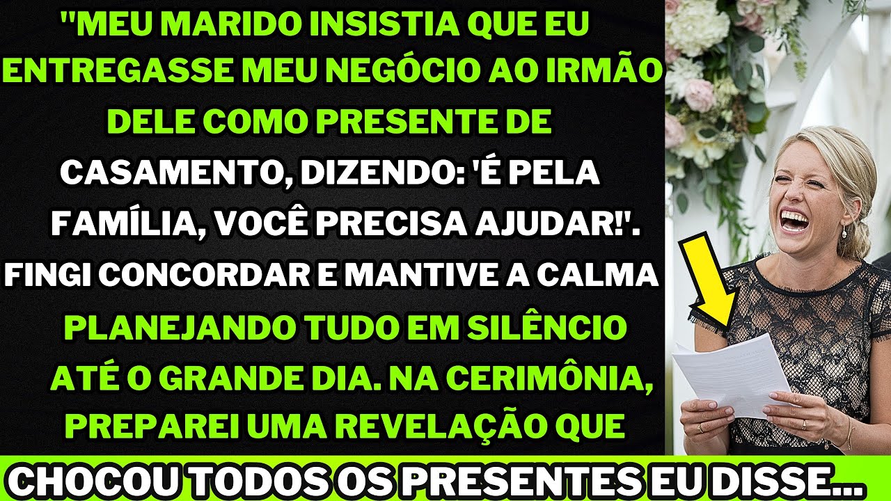 "Meu Marido Pediu Que Eu Dasse Meu Negócio ao Irmão Dele, Mas Preparei uma Surpresa Inesquecível"