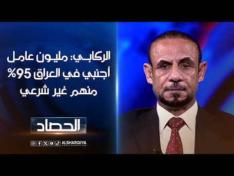 شاهد بالفيديو.. وزير العمل العراقي السابق عادل الركابي: مليون عامل أجنبي في #العراق 95% منهم غير شرعي