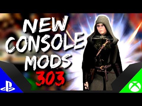 Skyrim Special Edition: ▶️5 BRAND NEW CONSOLE MODS◀️ #303 (PS4/XB1/PC)