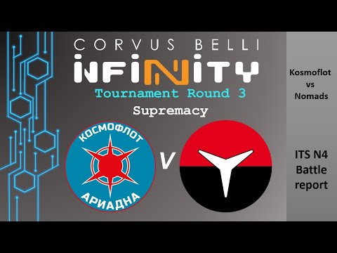 Fast Panda Gaming: Infinity ITS N4 Battle Report - Supremacy (Nomads vs Invincible Kosmoflot)