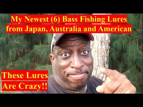 My 6 Newest Bass Fishing Topwater Lures from Japan, Australia and America  for bass fishing