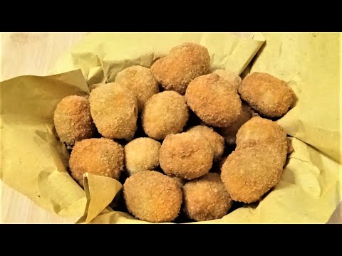 IDEA ANTIPASTO O APERITIVO BUONO E FACILE: OLIVE ALL' ASCOLANA CON TONNO - FINGER FOOD