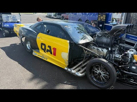 Street Outlaws - Dominator testing the BumbleBee Camaro for the big Speed Promotions $100K Race