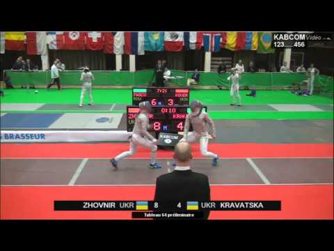 SWS 2015 Ghent - T64P - Kravatska UKR v Zhovnir UKR