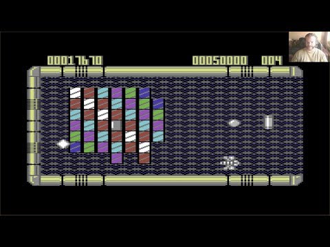 Lukozer Retro Game Review 418 - Krakout - Commodore 64