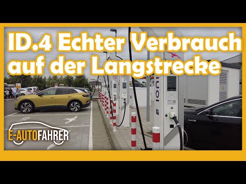 VW ID.4 - Langstreckenverbrauch bei 1250 km auf deutscher Autobahn