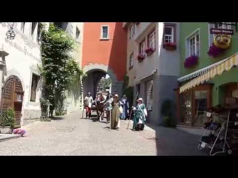 Pilgern auf dem Jakobsweg - Einzug in Meersburg