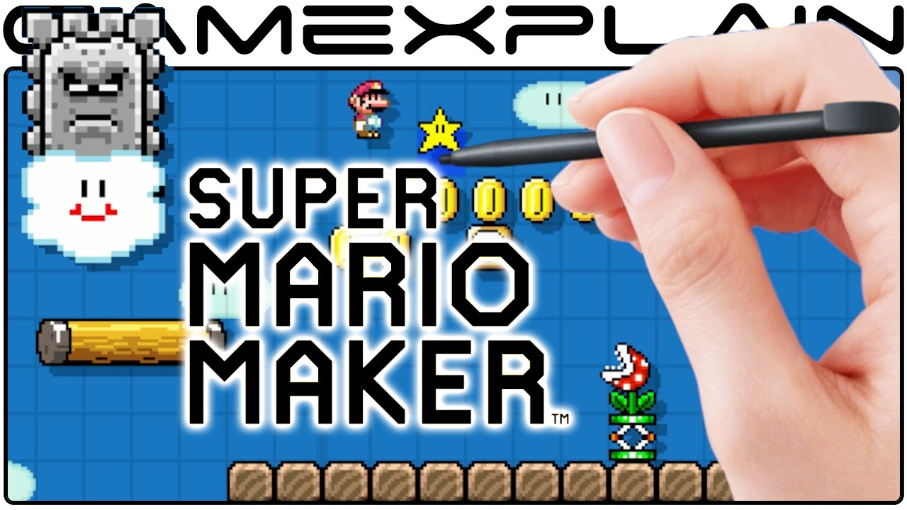 This Is How You Make Levels In Super Mario Maker