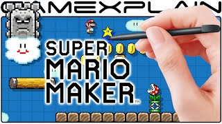13 Minutes of Super Mario Maker's Level Creator (Direct Feed)
