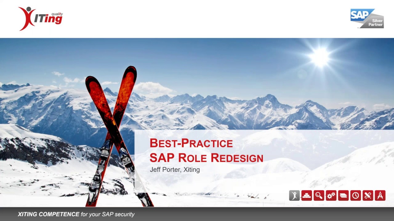 Best Practice SAP Role Re Design with Expert Tools