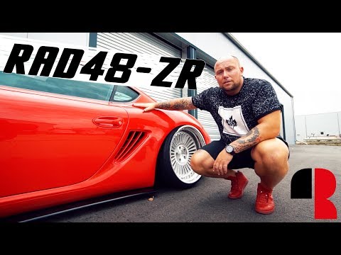 Porsche Cayman S Widebody | RAD48 | ZR Forged Wheel