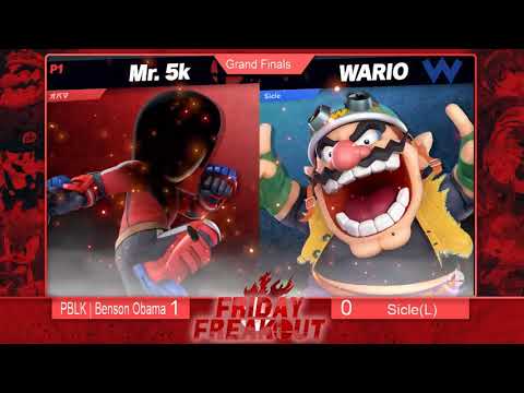 UFF #1 [SSBU] - PBLK | Benson Obama (Mii Brawler) vs Sicle (Ganon/Wario) - Grand Finals