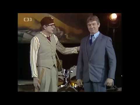 Scénky.  Miloslav Šimek a Luděk Sobota.
