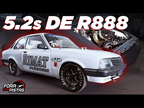 FIRST CHEVETTE TST IN 5.2S WITH R888 TIRE!