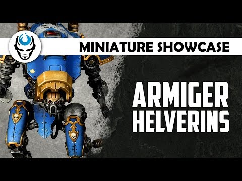 ARMIGER HELVERINS - LVL 4 MINIATURE SHOWCASE 4K