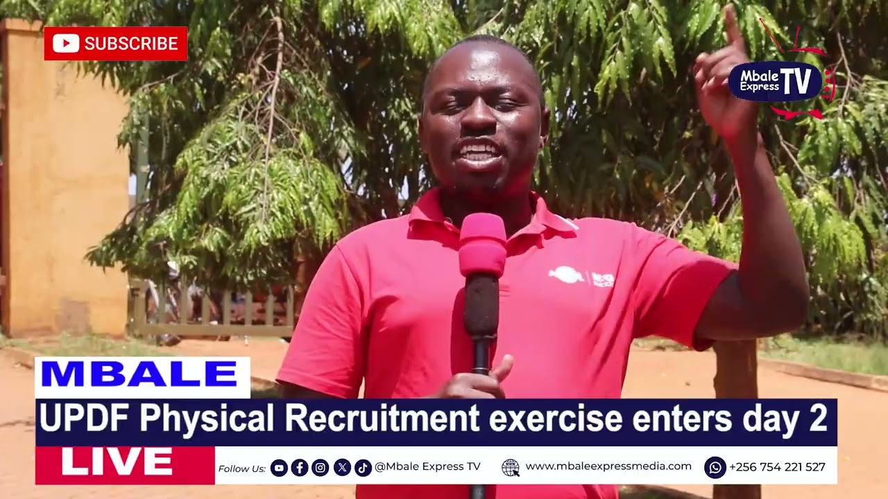 UPDF Physical Recruitment Exercise enters day 2