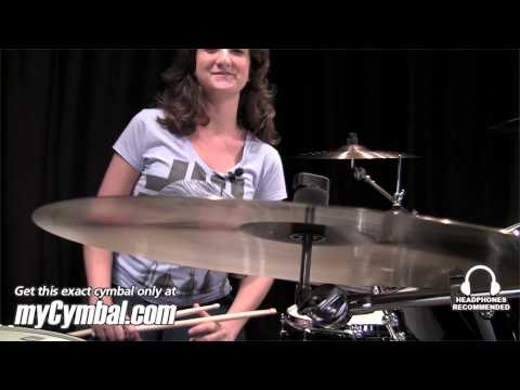 Sabian 21" HHX Groove Ride Cymbal - Played by Nicole Marcus (12189XN-1072812O)