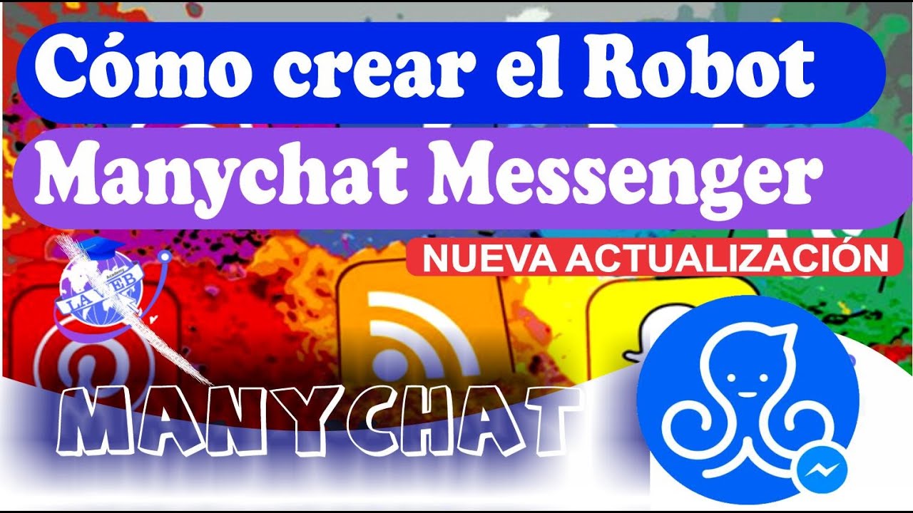 🔥Como Crear el Chat bot Manychat  para tu pagina de facebook o Fanpage🔥