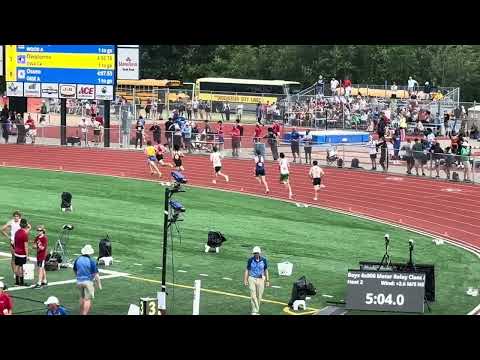 2023 MN State High School Meet - 4x800m Relay Final - Heat 2