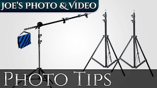 Budget Lighting Stands & Boom Arms - What To Expect & How To Use - Photography Tips