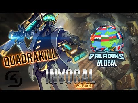 Invocal Strix SK Gaming QUADRAKILL! Pro Player TopDmg Paladins POV GLOBAL #1 9