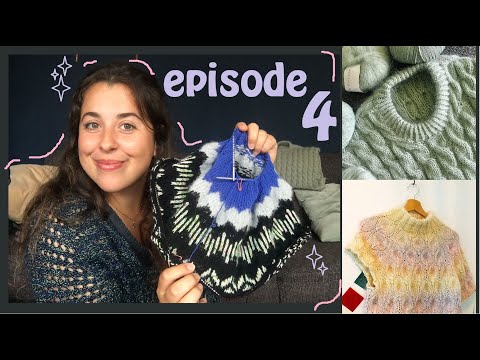 MAAN knitwear podcast #4 // Picking up my UFO's // Two Finished Objects!