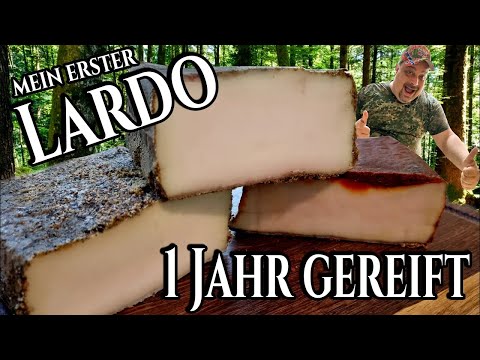 Lardo selber herstellen Teil 3 – Anschnitt und Verkostung