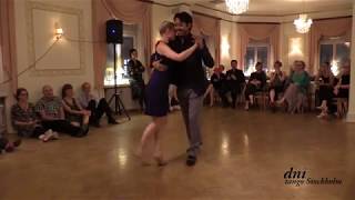 Sara Westin and Juan Pablo Canavire, show in Östersund 3/4