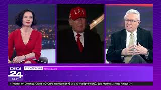 Focuri de armă la dineul corespondenţilor de la Casa Albă. Diaconescu: Este greu de explicat