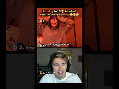 Ranking Top 3 Funniest Bucks is on Omegle Moments 👎😭🤪#funny #omegle
