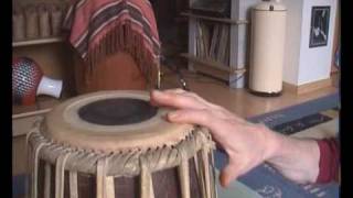 Pakhawaj- and Tabla-Tunning with ta(na) and tin 2.Part of 4