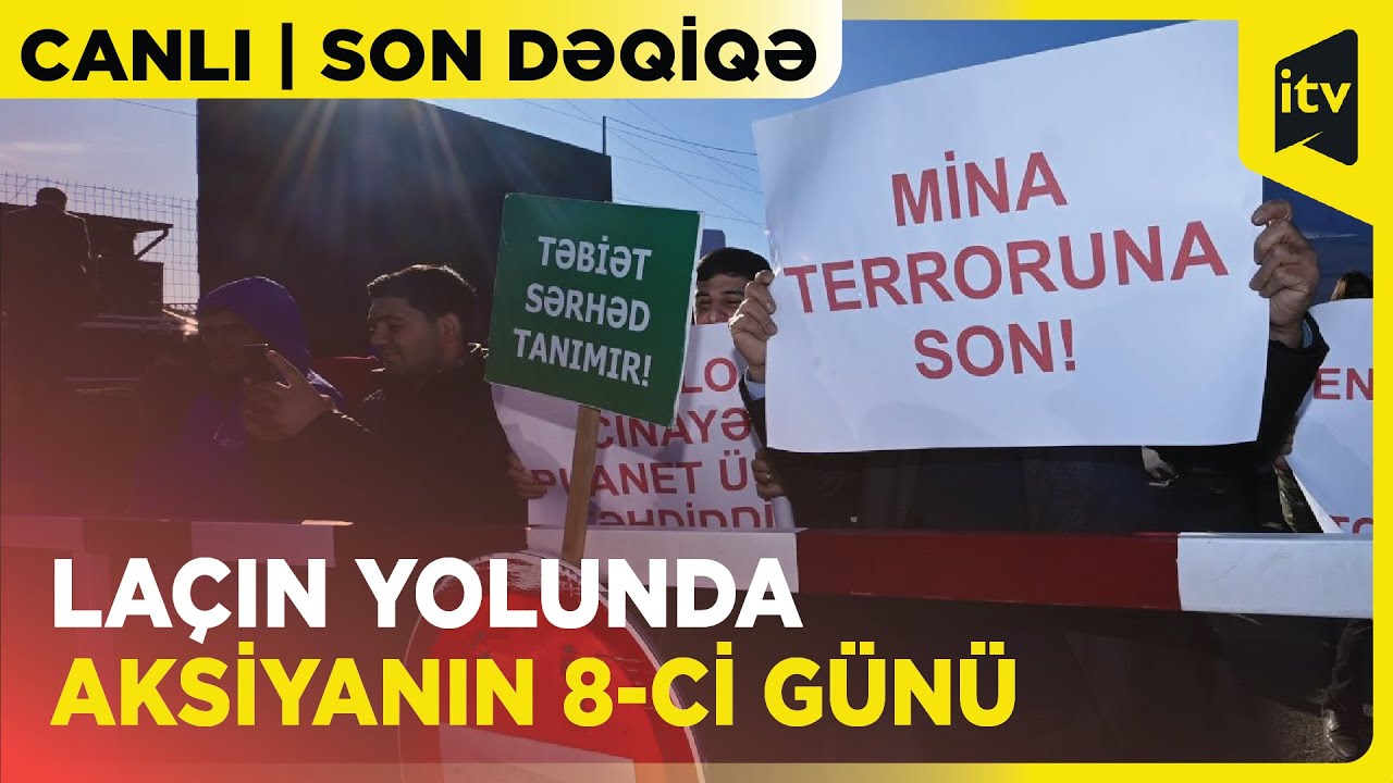 Laçın yolunda etiraz aksiyası BİRBAŞA