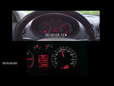 Audi A3 8P 2.0 TDI 140HP Stock Vs Stage 1