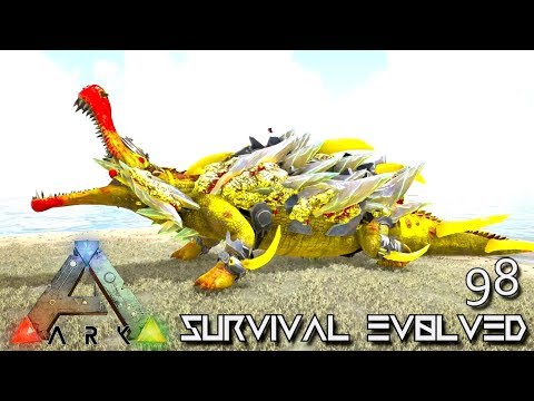 ARK: SURVIVAL EVOLVED - MYTH EMPEROR TEK SARCO E98 !!! ( ARK EXTINCTION CORE MODDED )