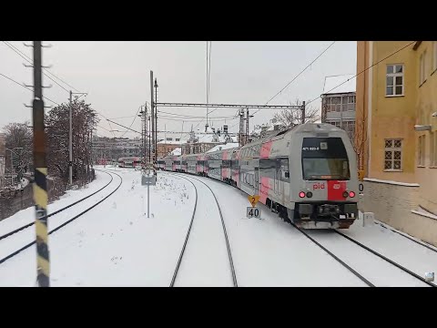 Backwiev Praha Radotín - Praha Smíchov - Praha Hlavní nádraží