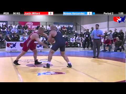 2011 U.S. Open SAT GR 96 KG: Justin Millard vs. Moises Hernandez Champ. Round 1