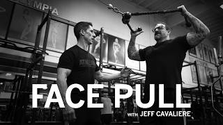 Jeff Cavaliere Shows Andrew Huberman the "Face Pull"