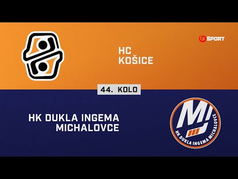 44. kolo: HC Košice – HK Dukla Ingema Michalovce 2:7 (HIGHLIGHTY)