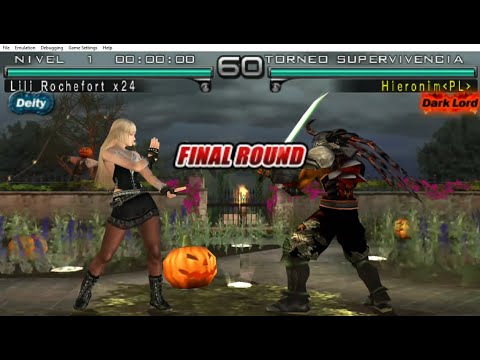 01 Lili vs Yoshimitsu Torneo supervivencia - TEKKEN DARK RESURRECTION  ( Uchih ax24 )