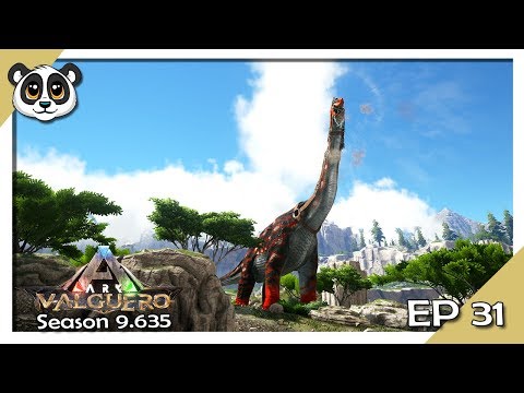 Taming an Brachiosaurus! | S9.635 EP31 | ARK: Valguero