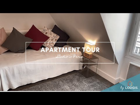 Apartment Tour // Furnished  23m2 in Paris – Ref : 11120490