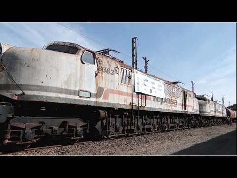 Locomotivas chegam à Rio Claro e vão ajudar a contar a história da cidade