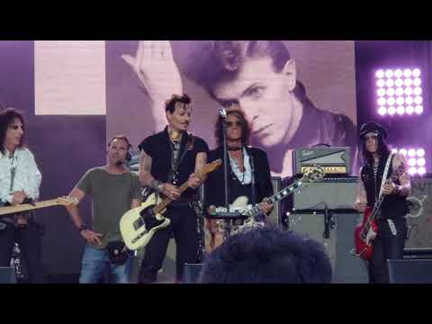 "I Want My Now" and "Heroes" (Cover x2) - Hollywood Vampires on Jimmy Kimmel Live! 6/12/2019