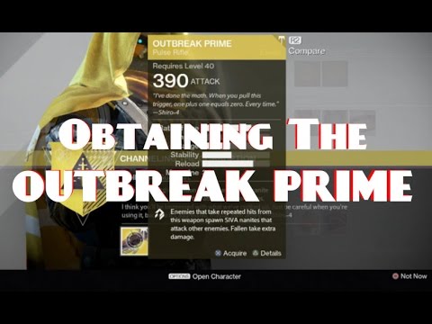 Rise of Iron: Obtaining the OUTBREAK PRIME Exotic Pulse Rifle