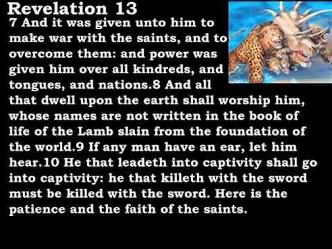 Bible Reading Revelation 13