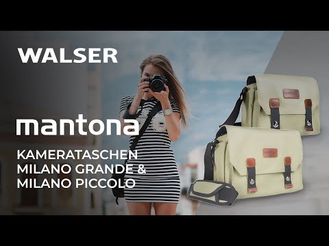 Mantona Milano grande & piccolo – Stylische Kamerataschen im Vintage-Look | Produktvorstellung