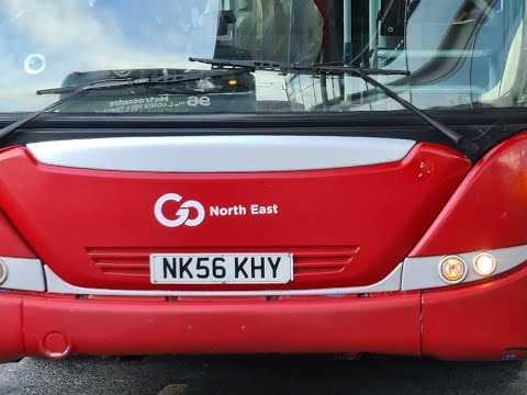 Go North East Scania OmniCity 5252 Route 6